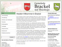 Tablet Screenshot of brackel.de